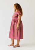 Nancybird</p>Woven Tathra Dress</p>(Bottle Brush Stripe)