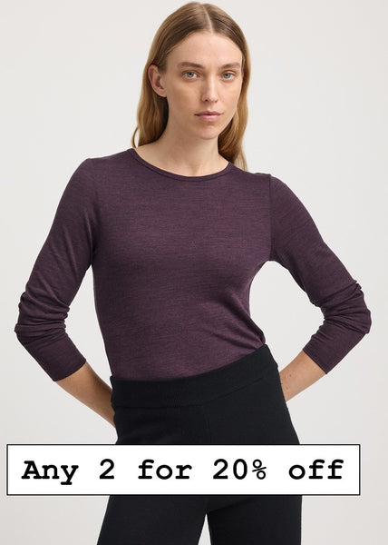 Toorallie</p>Crew Merino Tee</p>(available in more colours)