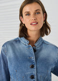Lania<p/>Thompson Jacket</p>(Aged Indigo)