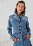 Lania<p/>Thompson Jacket</p>(Aged Indigo)