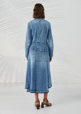 Lania<p/>Thompson Jacket</p>(Aged Indigo)