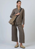 Naturals by O&J</p>Linen Tote Bag</p>(Beige)