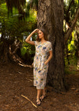 TWObyTWO</p>Cater Dress</p>(Watercolour Pattern)