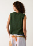 Nancybird</p>Billie Cable Vest</p>(Cypress Green)
