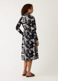 Nancybird</p>Mera Shirt Dress</p>(Hydrangea Greyscale)