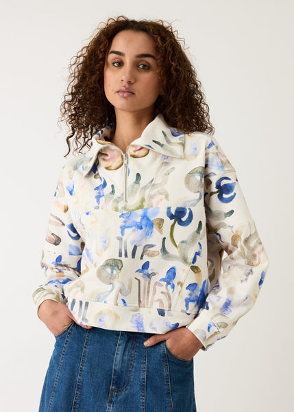 Nancybird</p>Tilda Sweat</p>(Blue Watercolour)