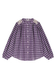 Louise Misha</p>Jeanne Shirt</p>(Purple)