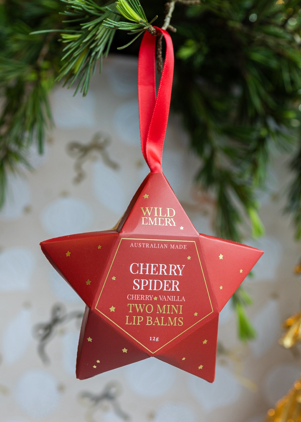 Wild Emery</p>Star Mini Lip Balm Duo</p>(Cherry Spider)