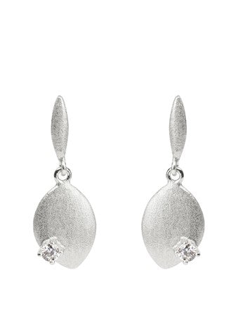 Mae</p>Petal Drop Earrings</p>(Sterling Silver)