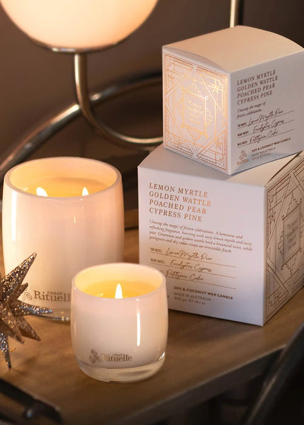 Urban Rituelle</p>Apotheca</p>(Lemon Myrtle, Golden Wattle, Poached Pear, Cypress Pine)