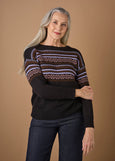 Uimi</p>Dahlia Jumper</p>(Liquorice)