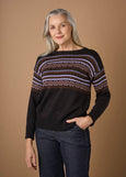 Uimi</p>Dahlia Jumper</p>(Liquorice)