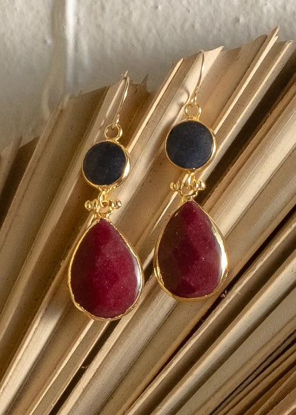 Inartisan</p>Damla Double Drop Earrings