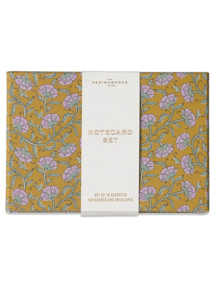 Designworks Ink</p>Boxed Notecards Set of 16 Assorted</p>(Vintage Floral)