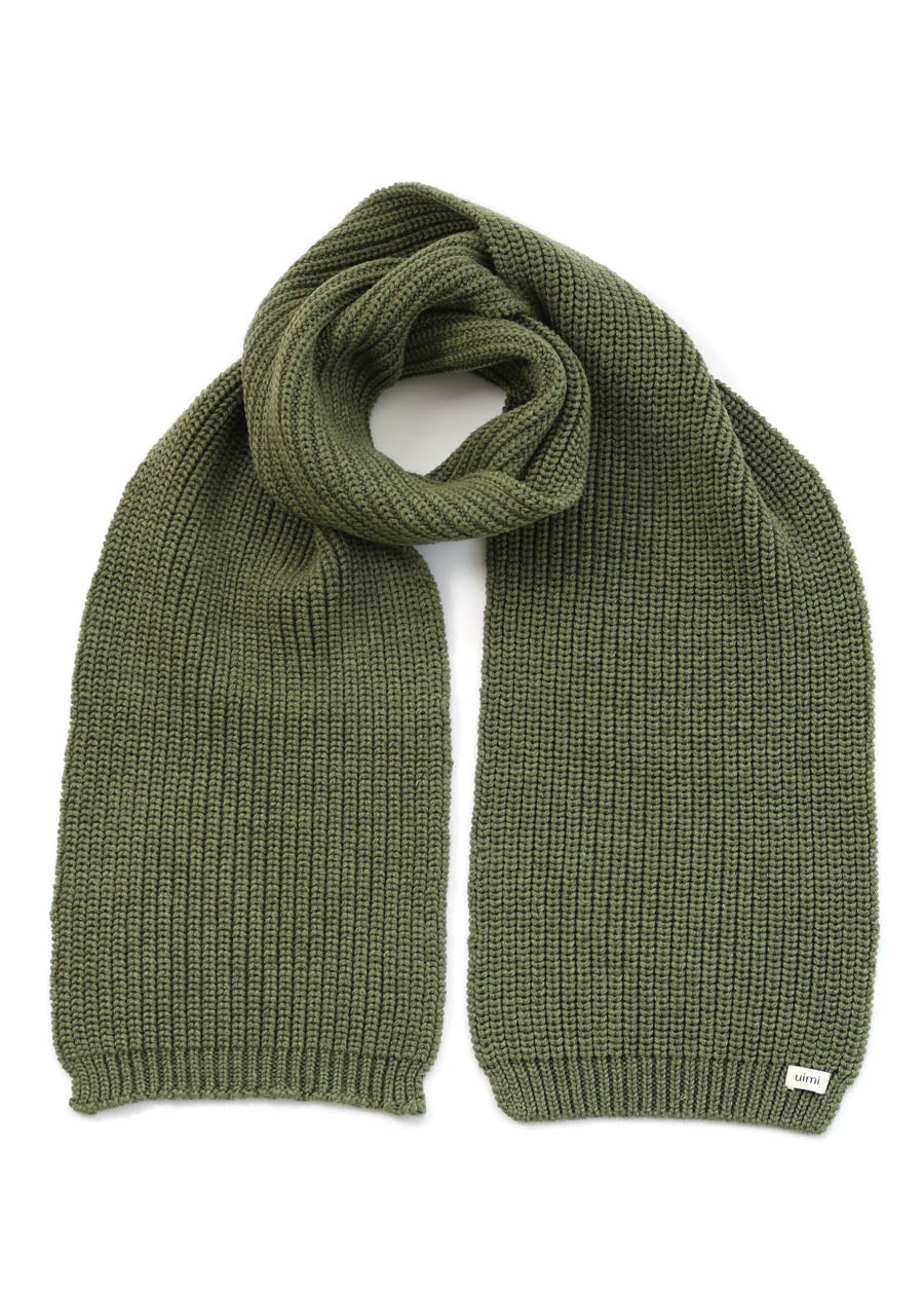 Uimi</p>Ernest Scarf</p>(Sapphire, Fern, Pickle)