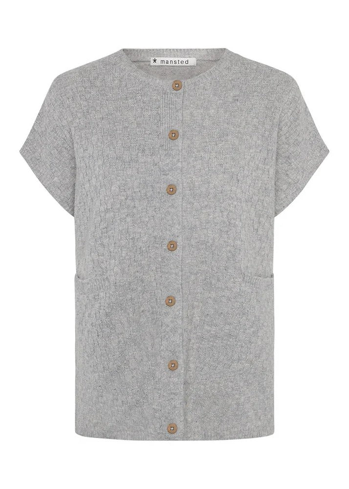 Mansted</p>Komma Vest</p>(Grey)