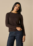 Uimi</p>Phoebe Top</p>(Chocolate)