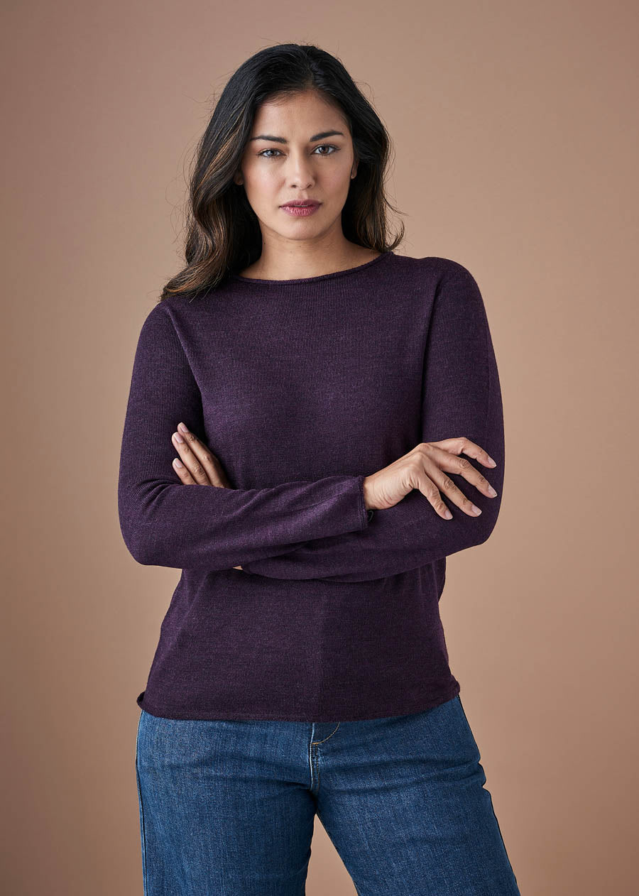 Uimi</p>Phoebe Top</p>(Gingerbread, Fern, Seaweed, Sapphire, Plum)