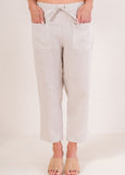 See Saw</p>7/8 Drawstring Pant</p>(Natural)