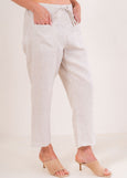 See Saw</p>7/8 Drawstring Pant</p>(Natural)