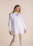 SALE  |  Two T's</p>Poplin Shirt</p>(White)