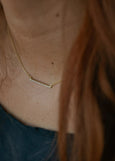 SOPHIE</p>Sparkle Bar Necklace</p>(Gold, Silver)